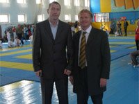 President of the League Karate Negaturov A.V. and Forest S.V.