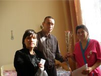 Благотворительная акция 13.09.2010, совместно с газетой Интерес в первой совецкой больнице