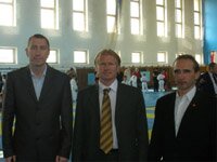 President of the League Karate Negaturov AV and art. Coach Koryagin, and Forest S.V.