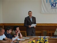 Address Forest S.V. at a meeting ASNU Zhytomyr region