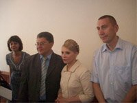 Meeting Timoshenko V. journalists Zhytomyr