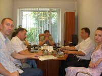 Meeting members of the Board ASNU Zhytomyr, 02/07/2010